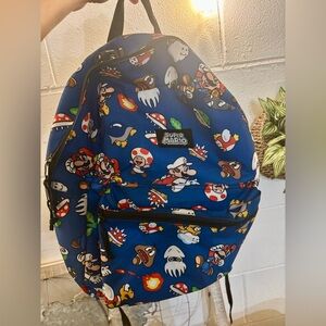 Super Mario Blue Backpack